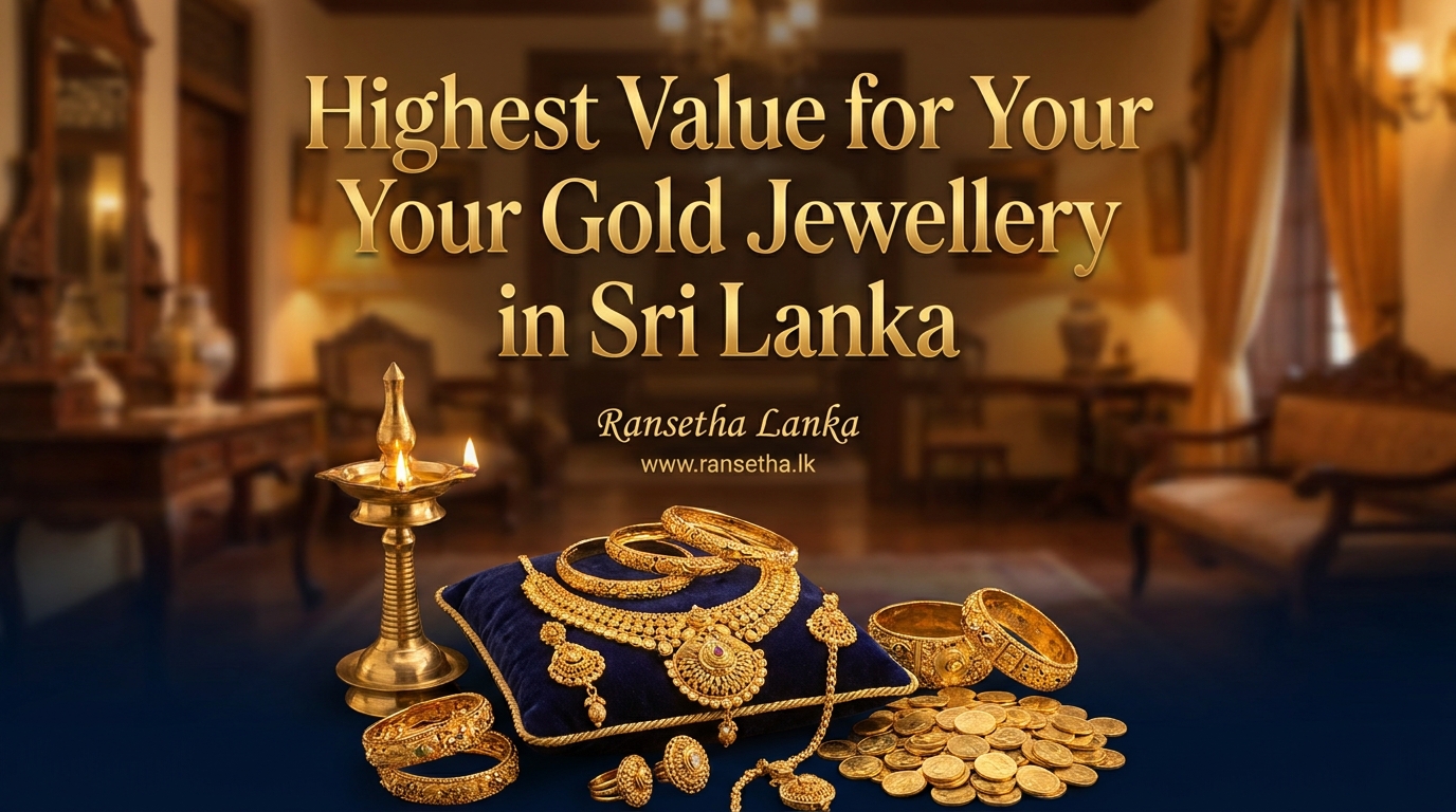 How to Get the Highest Value for Your Gold Jewellery in Sri Lanka