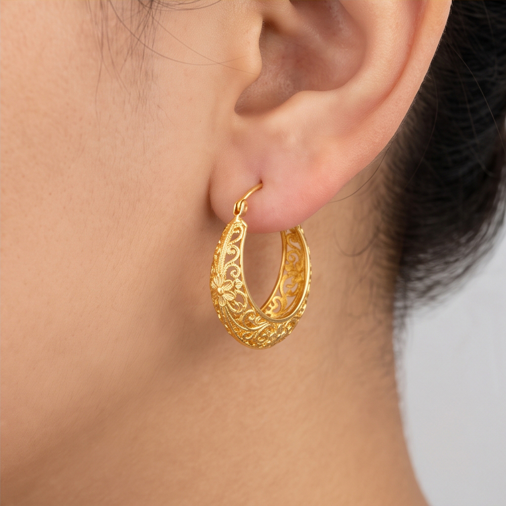 Richest Woman Earrings view 3